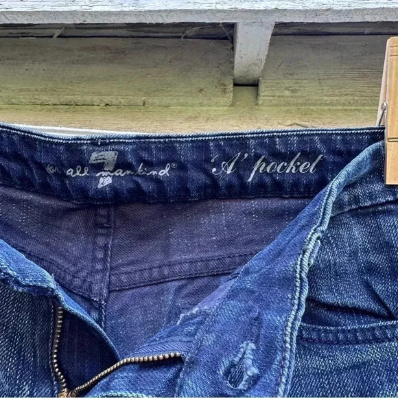 7 For All Mankind Original Bootcut Jeans in Dark Wash  excellent condition Sz30” - Picture 4 of 7